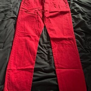 Tommy Hilfiger Red Men’s Pants